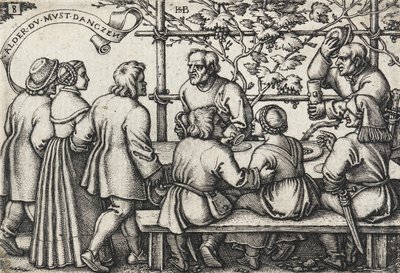 Böndernas fest av Hans Sebald Beham