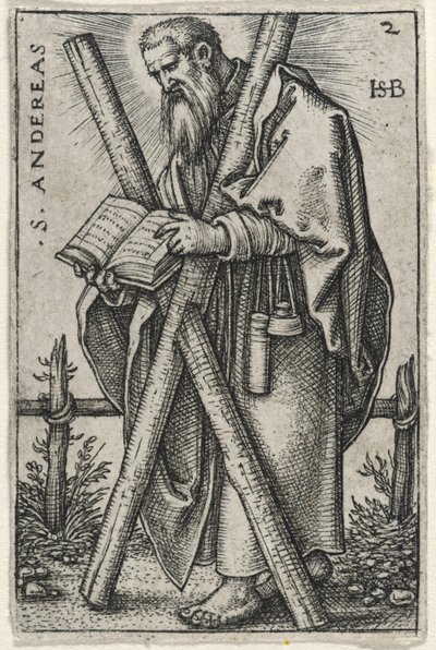 Sankt Andreas, 1541-46 av Hans Sebald Beham