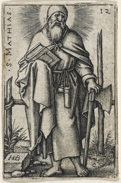 Sankt Mathias, 1541-46 av Hans Sebald Beham