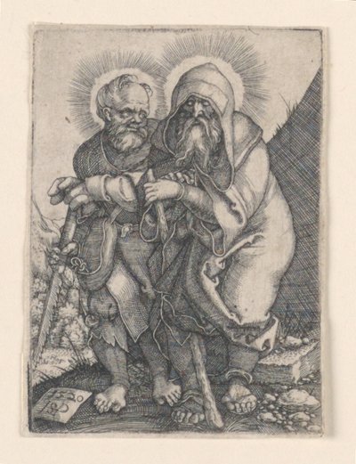 Sankt Simon och Sankt Thaddeus av Hans Sebald Beham