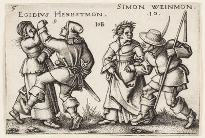 september och oktober av Hans Sebald Beham
