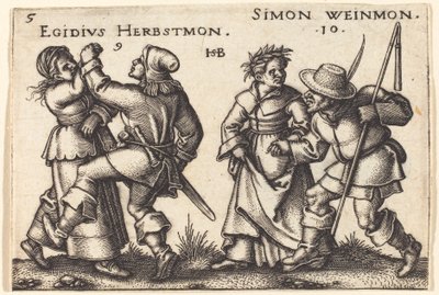 september och oktober av Hans Sebald Beham