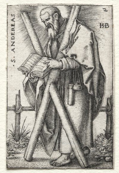 St Andrew, 1545-1546. av Hans Sebald Beham