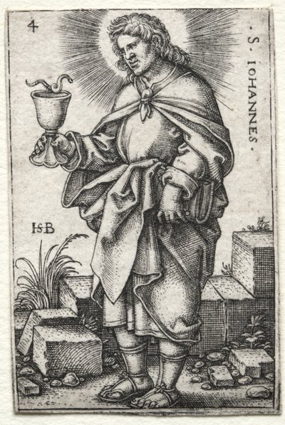 St. John av Hans Sebald Beham