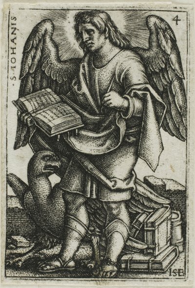 S:t Johannes, från De fyra evangelisterna av Hans Sebald Beham