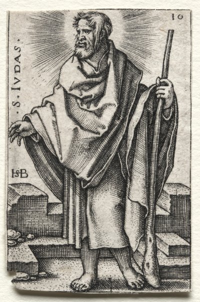 St Judas av Hans Sebald Beham