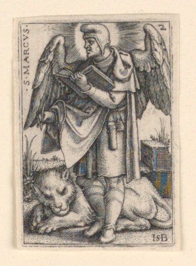 Markus, från De fyra evangelisterna av Hans Sebald Beham