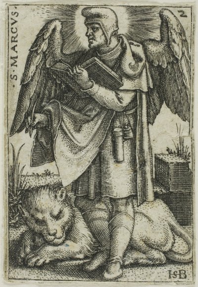 Markus, från De fyra evangelisterna av Hans Sebald Beham