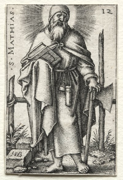 St Matteus av Hans Sebald Beham