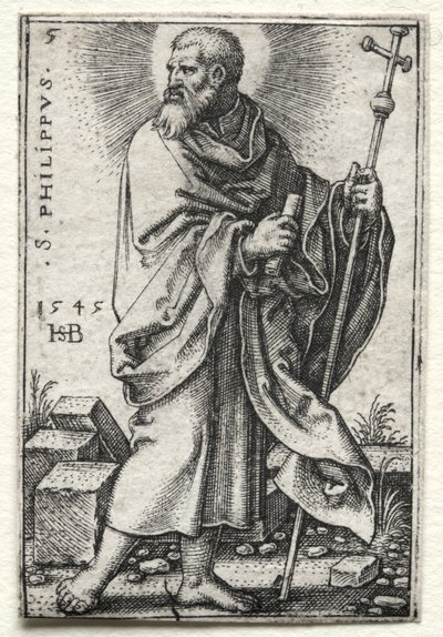 Sankt Filip, 1545-1546. av Hans Sebald Beham