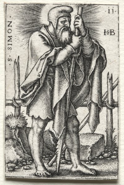 S:t Simon, 1545-1546. av Hans Sebald Beham