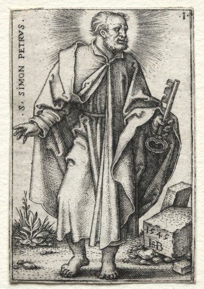 S:t Simon Peter, 1545-1546. av Hans Sebald Beham