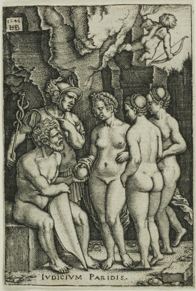 Parisdomen av Hans Sebald Beham