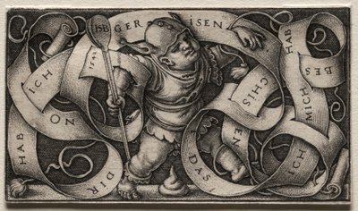 Den lilla buffén av Hans Sebald Beham