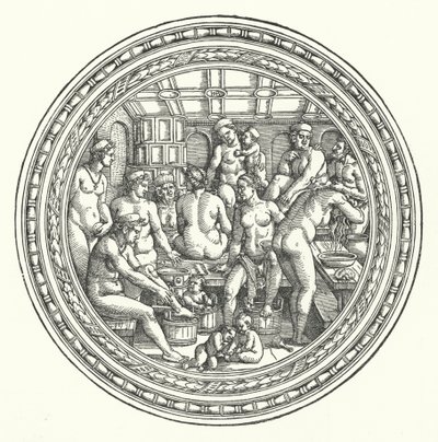 Kvinnobadet av Hans Sebald Beham