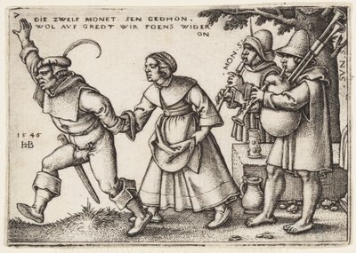 Årets slut av Hans Sebald Beham