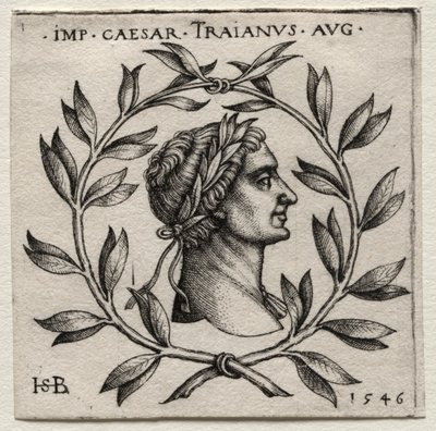Trajanus av Hans Sebald Beham
