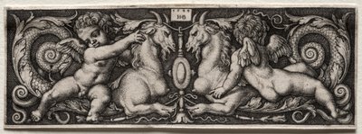 Två Genii av Hans Sebald Beham