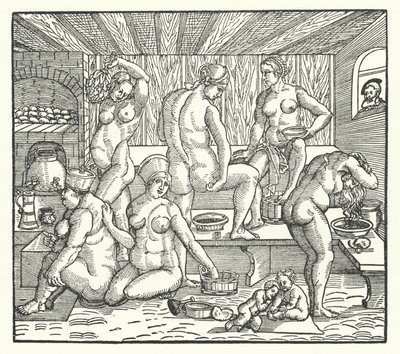 Kvinnor som badar av Hans Sebald Beham