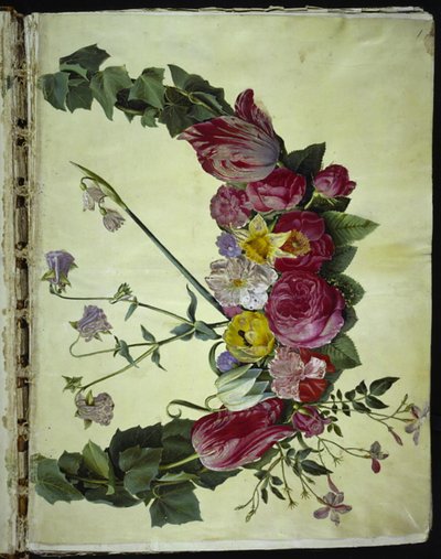 Blomkrans av Hans Simon Holtzbecker