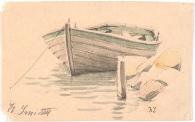 En roddbåt av Hans Smidth