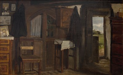 Interiör från en bondgård av Hans Smidth