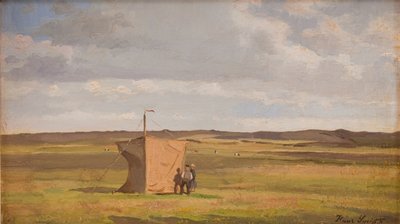 Konstnärshärbärget på morerna på Jylland av Hans Smidth