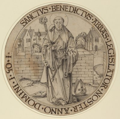 Sankt Benedictus av Hans Süss von Kulmbach