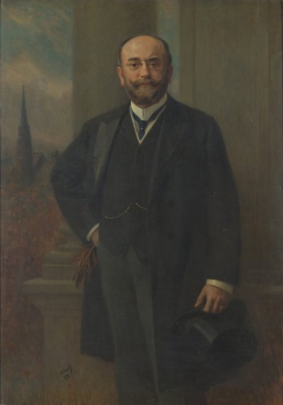 Wiens borgmästare Dr. Richard Weisskirchner av Hans Temple