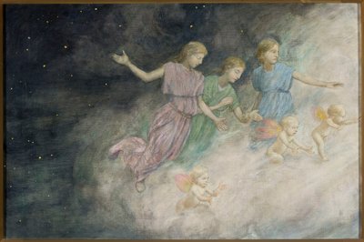 Änglar - Bebådelsen av Hans Thoma