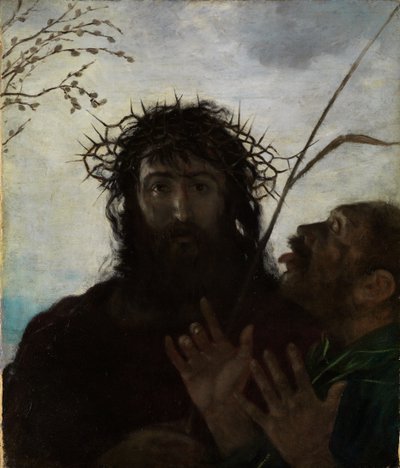 Hånandet av Jesus av Hans Thoma