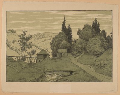 Happach av Hans Thoma