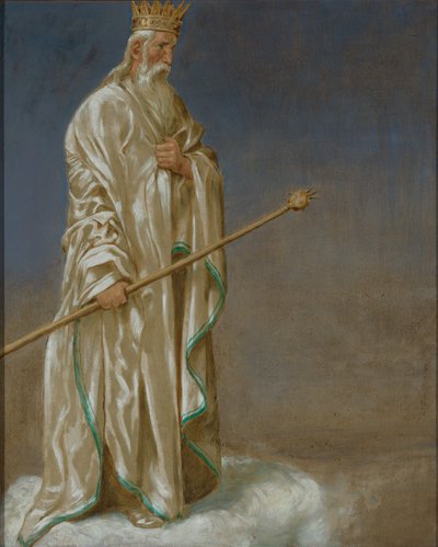 Januari (Iskungen) av Hans Thoma
