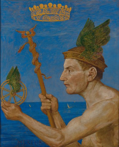 Merkur av Hans Thoma