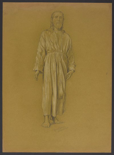 Studie av Kristusgestalten av Hans Thoma