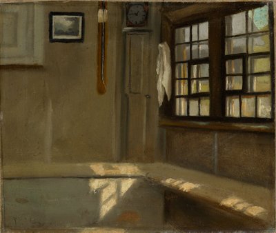 Ett hörn i ett lanthus av Hans Thoma