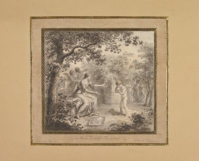 Amors knep, 1792. av Hans Veit Friedrich Schnorr von Carolsfeld