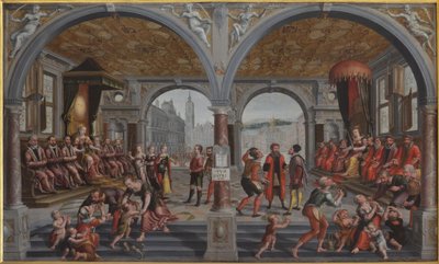 Rättvisa och orättvisa Rättvisa och orättvisa, 1594-1595. av Hans Vredeman de Vries