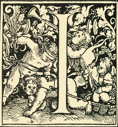 I - An Alphabet av Hans Weiditz, c1520-1521, 1908. av Hans Weiditz