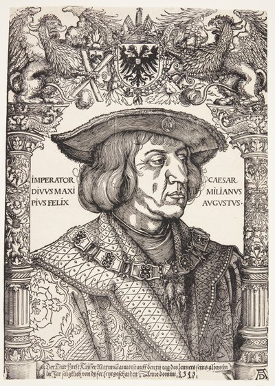 Kejsar Maximilian I av Hans Weiditz II