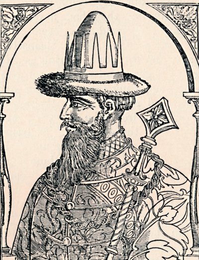 Tsaren Ivan den förskräcklige, 1590, 1903 av Hans Wengel