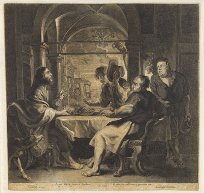 Måltid i Emmaus av Hans Witdoeck