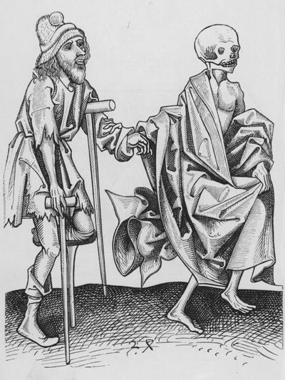 Holbeins Dödsdans av Hans after Holbein the Younger