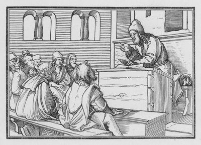Profetian om Amos, Amos I, 1 av Hans after Holbein the Younger