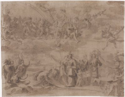 Allegorisk framställning av Hans von Aachen (possibly)