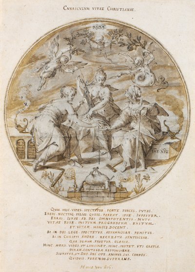 Curriculum vitae christianae av Hans von Aachen