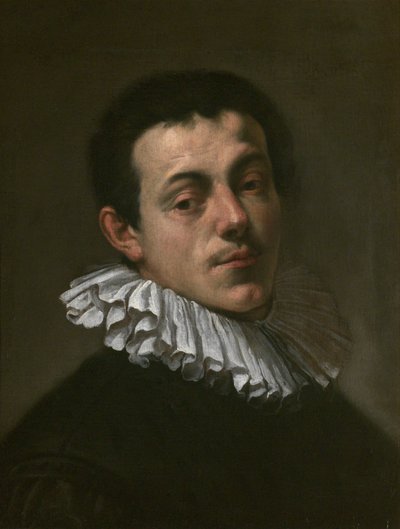 Porträtt av Joseph Heintz den äldre 1564-1609 av Hans von Aachen