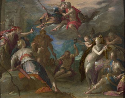 Gudarnas förvåning () av Hans von Aachen