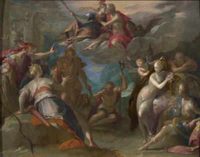 The Amazement of the Gods, 1590-talet av Hans von Aachen