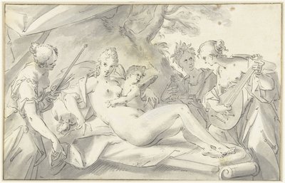 Venus mitt i konst och vetenskap av Hans von Aachen